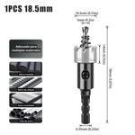 Set Premium de Brocas™ y Sierras HSS — Precisión industrial para tu taller